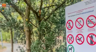 Zakaz poruszania się hulajnogami i rowerami elektrycznymi w pruszkowskich parkach 